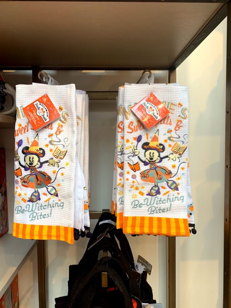Disney Kitchen Towel Set - Happy Halloween - Minnie's Sweet Spells & Snacks