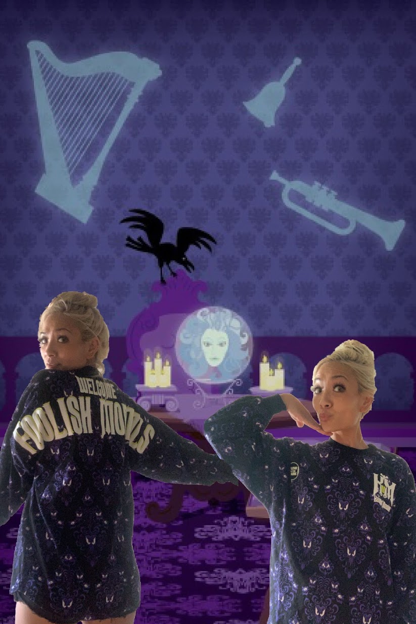 retro-city-threads Foolish Mortals Haunted Mansion Ride Full-Button Baseball Fan Jersey 4XL