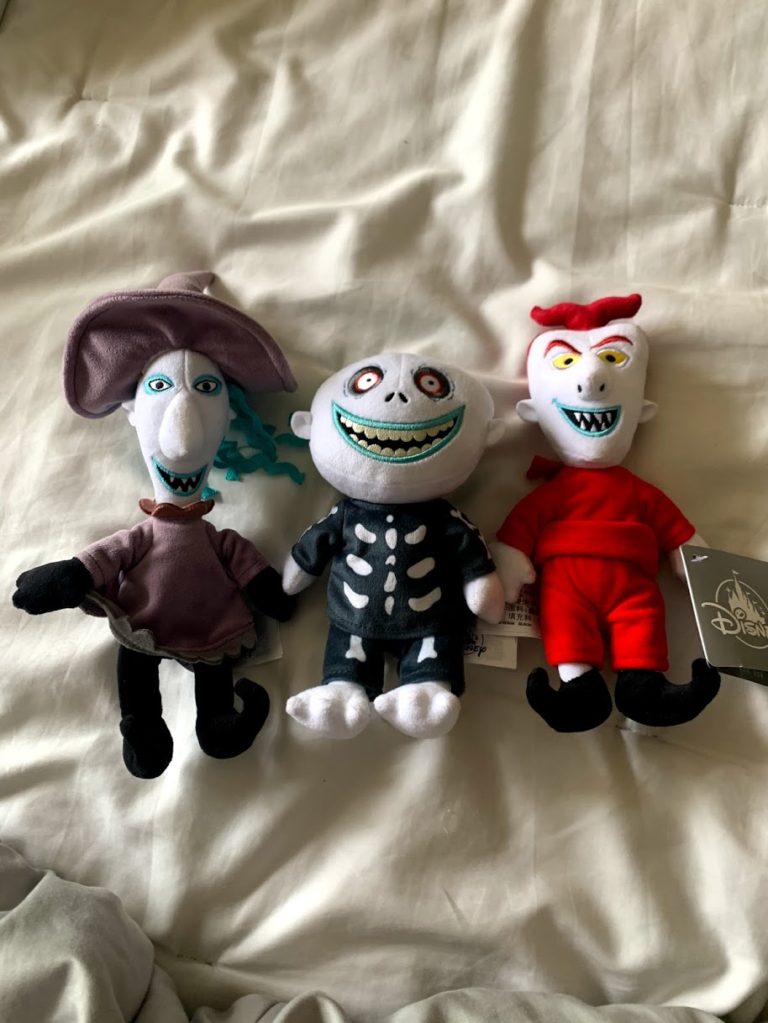 nightmare before christmas plush characters