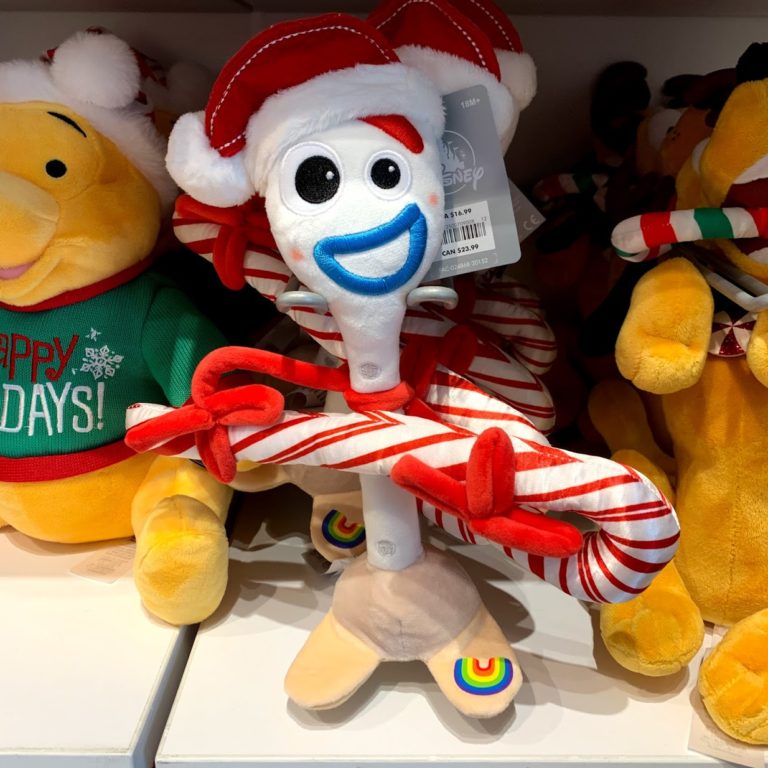 forky christmas plush